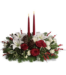 Christmas Wishes Centerpiece In Louisville, KY, In Kentucky, Schmitt's Florist